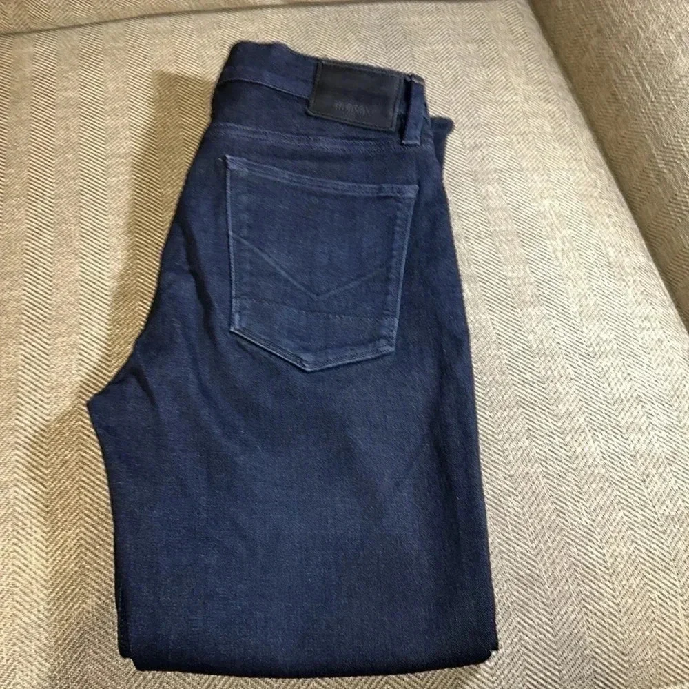 HUDSON MEN BLAKE SLIM STRAIGHT SIZE 32 EXCELLENT CONDITION DARK WASH